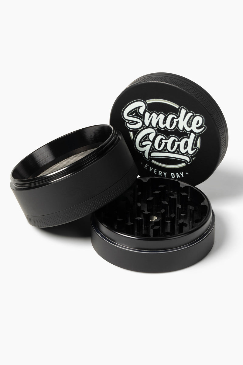 SmokeGood Signature Grinder – Black/Black Core