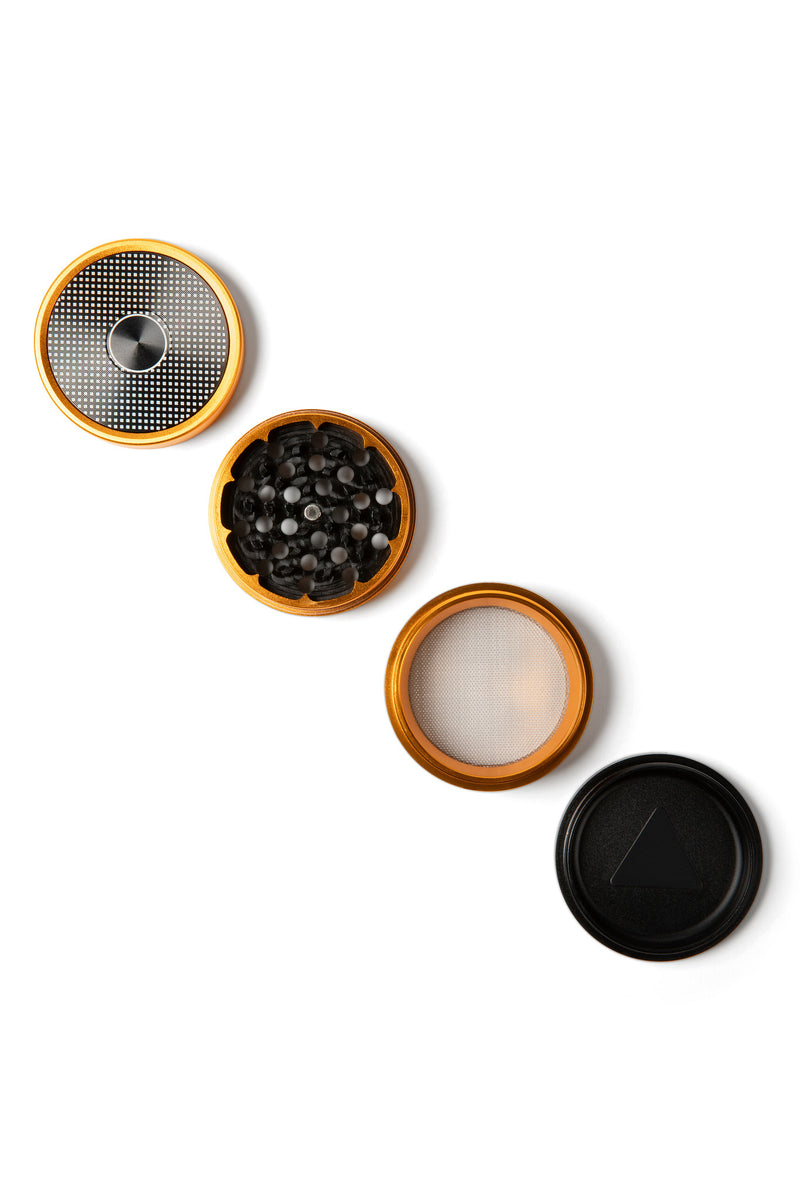 SmokeGood Centerpoint Grinder – Black/Gold