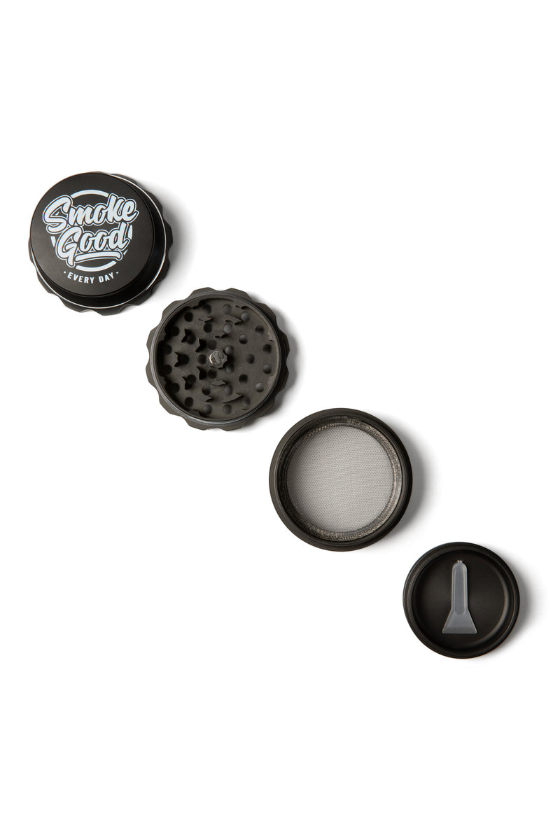 SmokeGood Halo Curve Grinder – Black