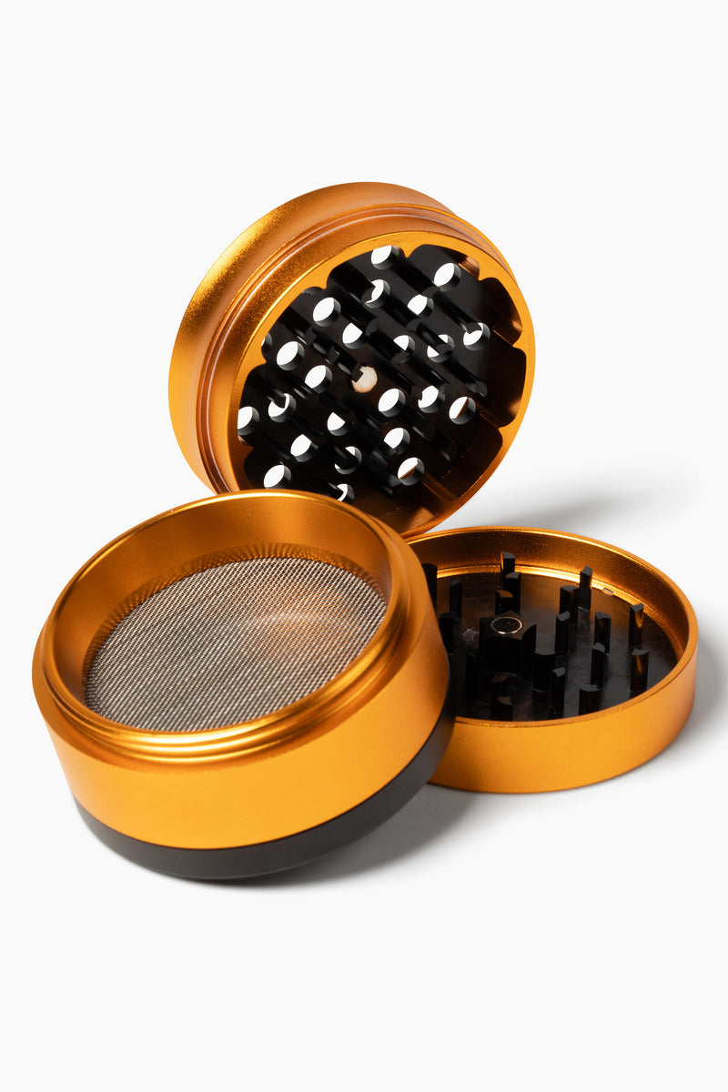 SmokeGood Centerpoint Grinder – Black/Gold