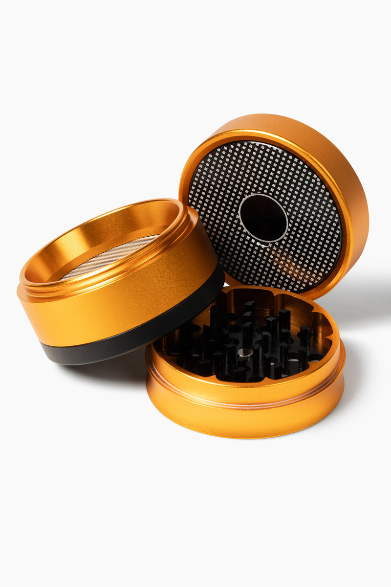 SmokeGood Centerpoint Grinder – Black/Gold