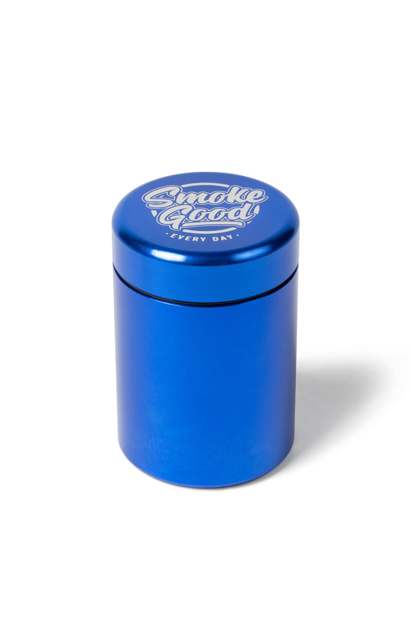 SmokeGood Stash Vault Jar – Blue