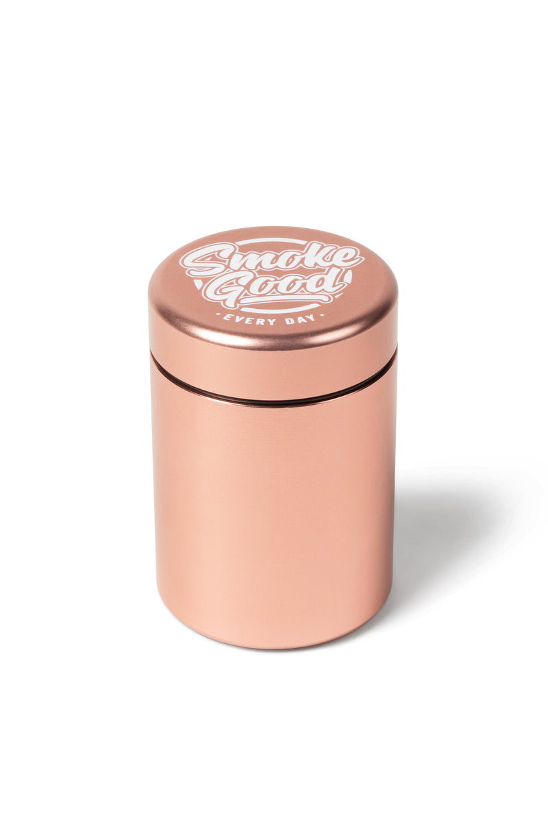 SmokeGood Vault Jar – Rose Gold