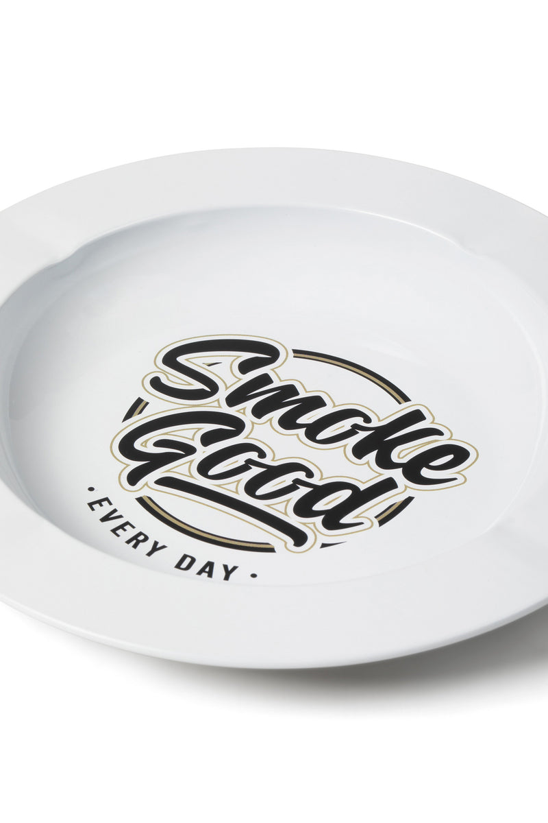 SmokeGood Signature Ashtray – White
