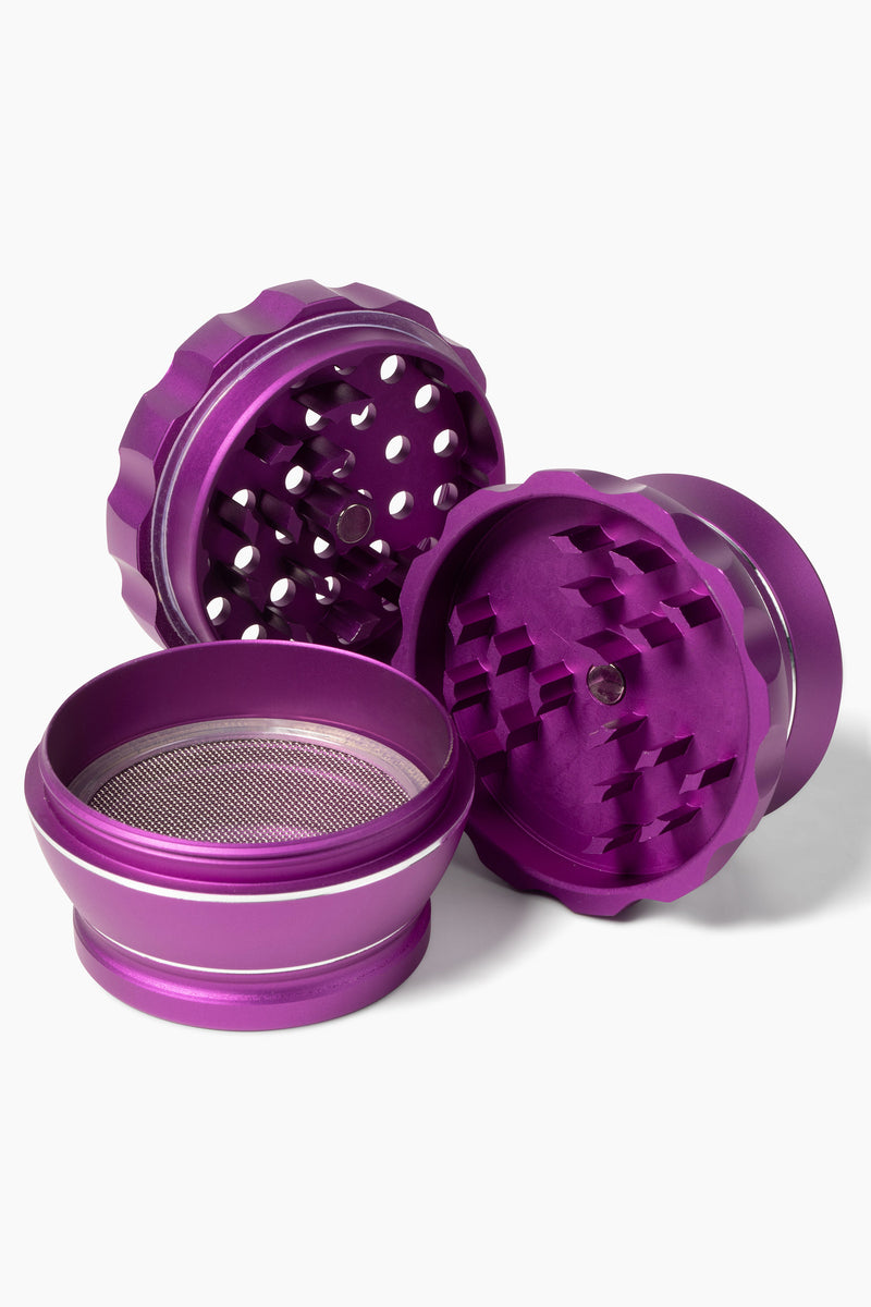 SmokeGood Halo Curve Grinder – Purple