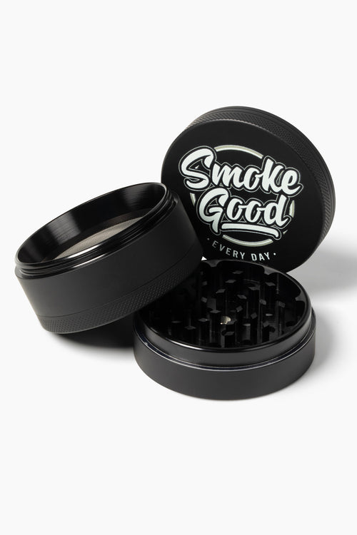 SmokeGood Signature Grinder – Black/Black Core