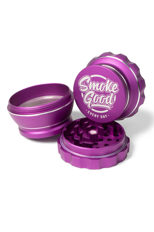 SmokeGood Halo Curve Grinder – Purple