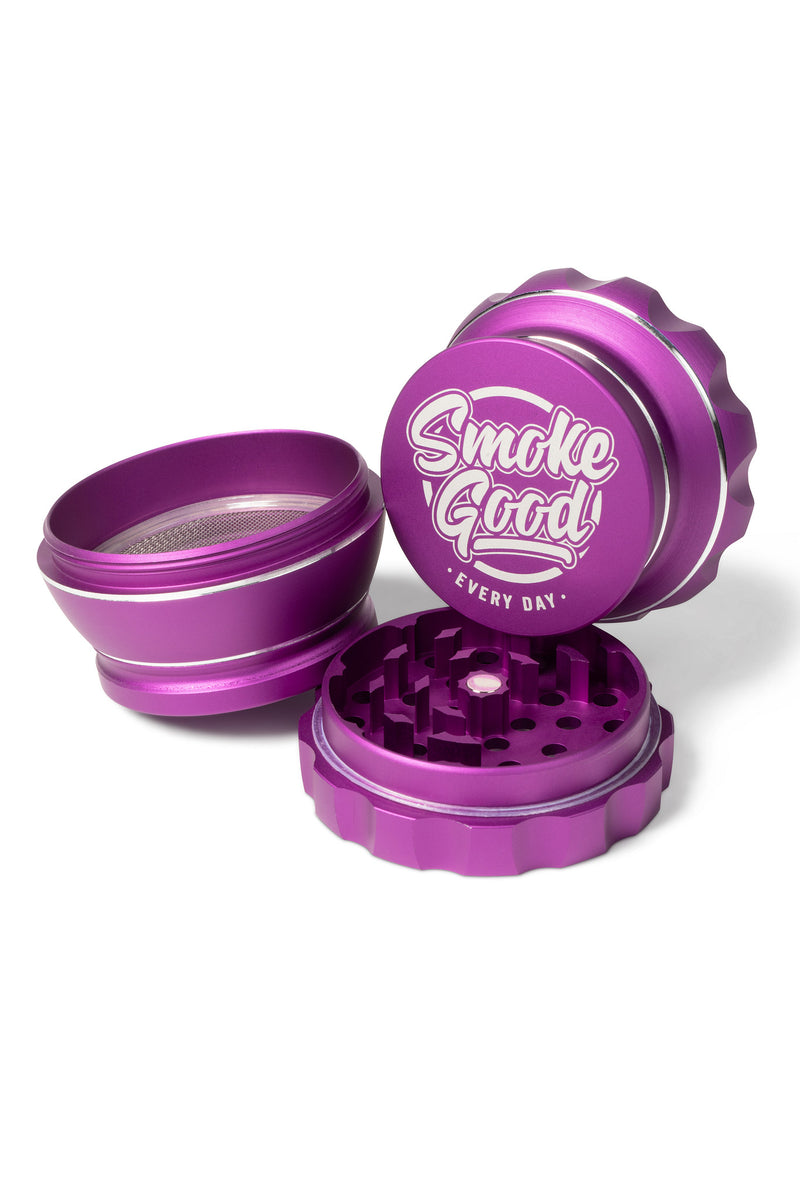 SmokeGood Halo Curve Grinder – Purple