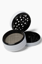 SmokeGood Signature Grinder – White/Black Core