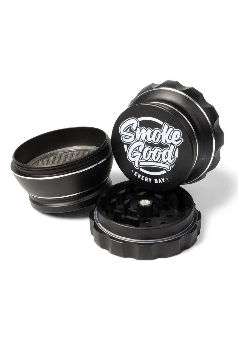 SmokeGood Halo Curve Grinder – Black